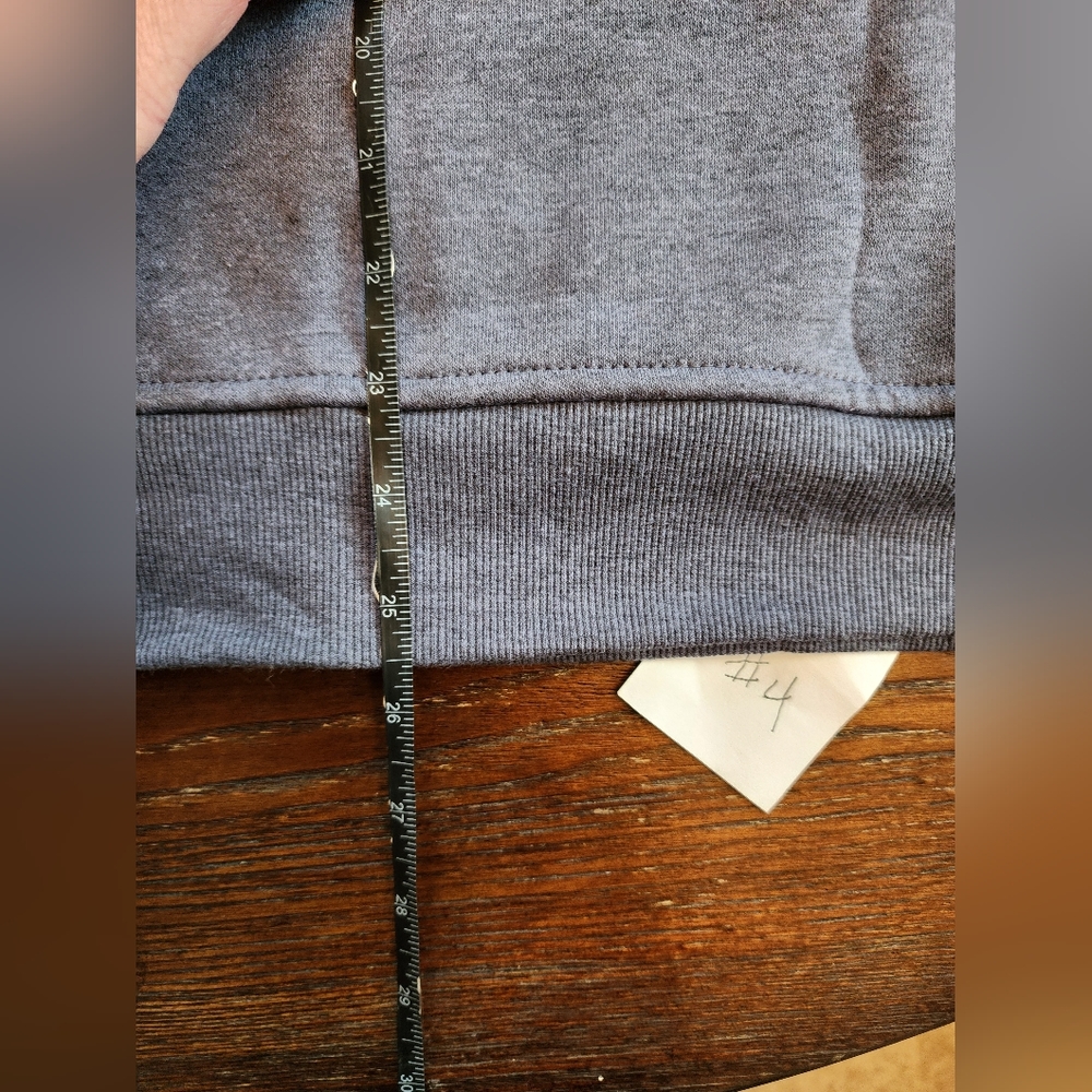 NWT Danskin Ultra Soft Hoodie Sweatshirt Women's size xs (see measurements) - Picture 7 of 8